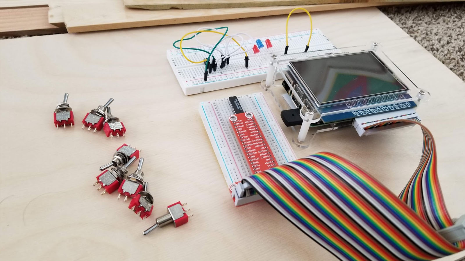 Raspberry PI Desktop Project Box